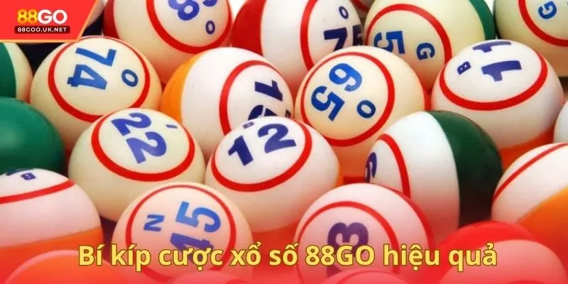 Bí kíp cược xổ số 88GO hiệu quả cho newbie