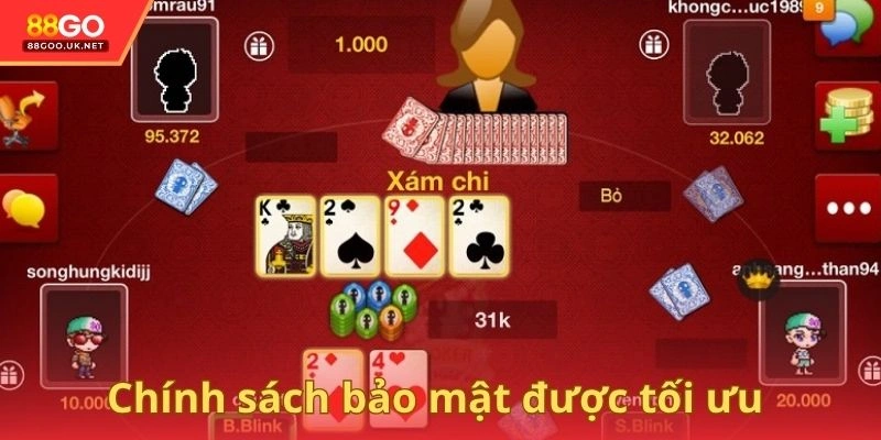 Chính sách bảo mật được tối ưu tại nền tảng