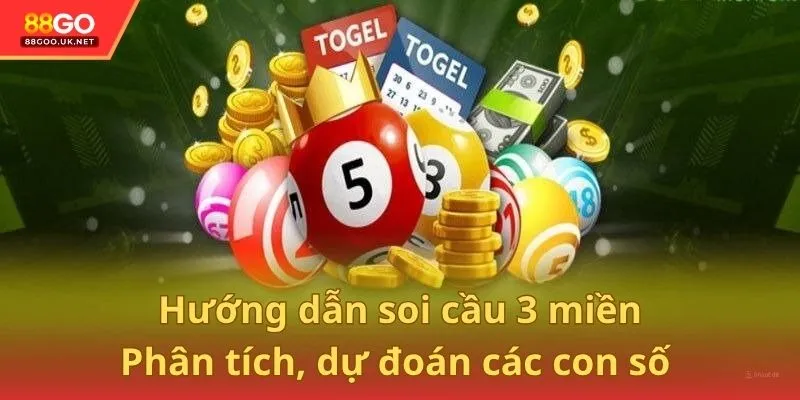 Hướng dẫn soi cầu 3 miền là phân tích, dự đoán các con số sẽ xuất hiện