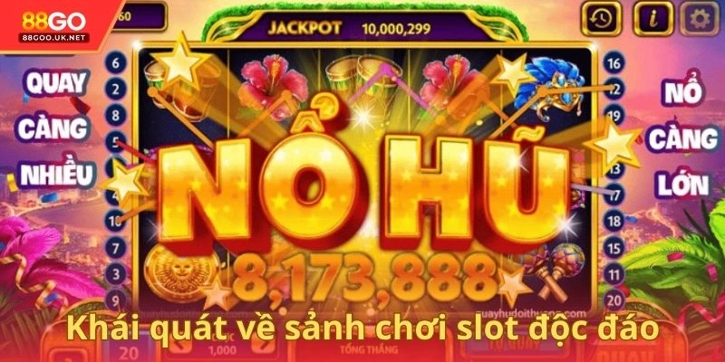 Khái quát về sảnh chơi slot độc đáo