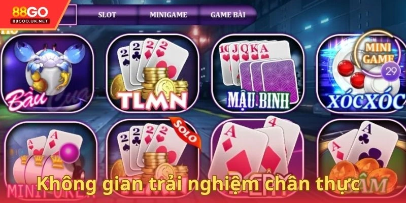 Không gian trải nghiệm chân thực tại hệ thống