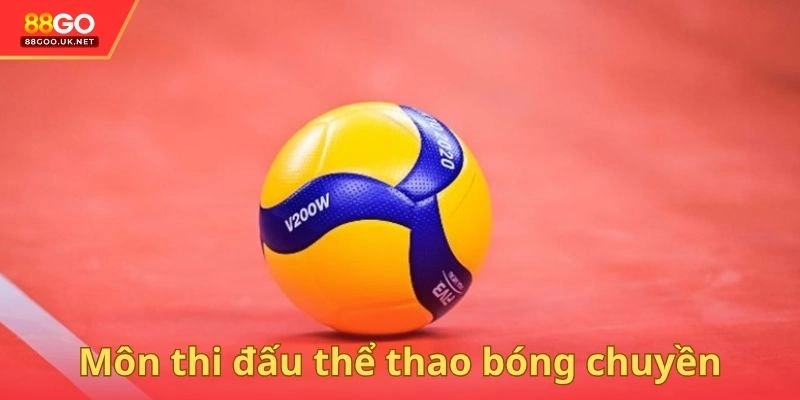 Môn thi đấu thể thao bóng chuyền kịch tính