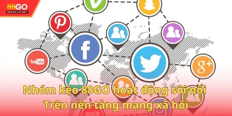 Nhóm kéo 88GO hoạt động sôi nổi trên nền tảng mạng xã hội